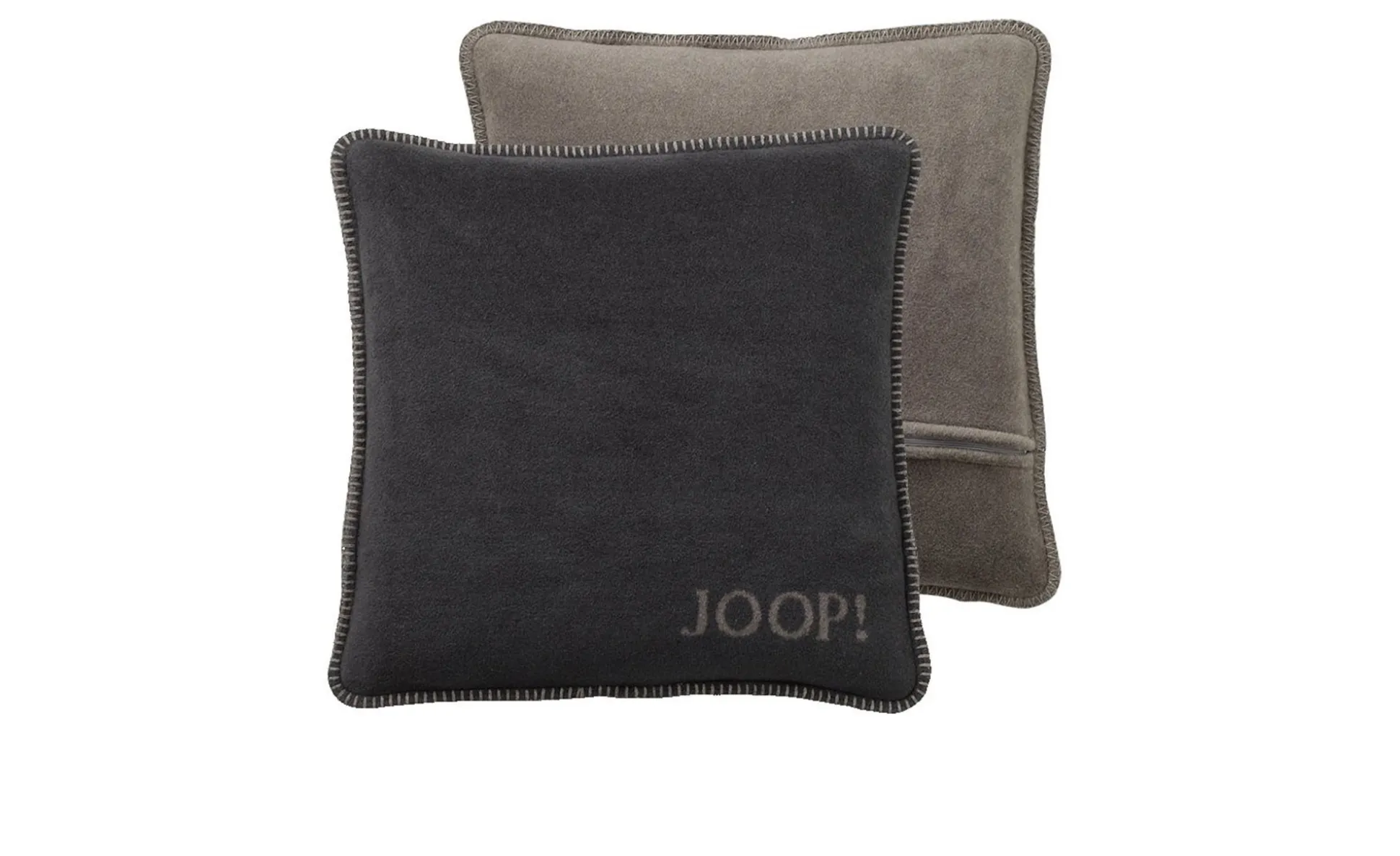 JOOP! Kissenbezug Uni Doubleface 50 x 50 cm