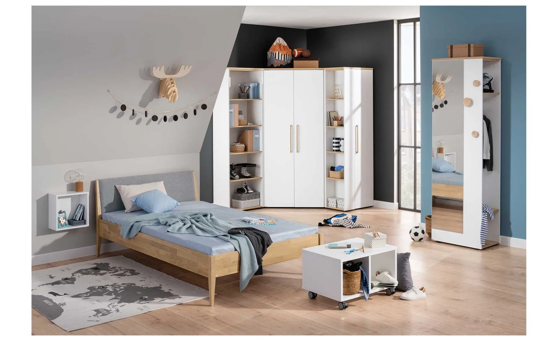 Jugendzimmer-Rollregal Oscar