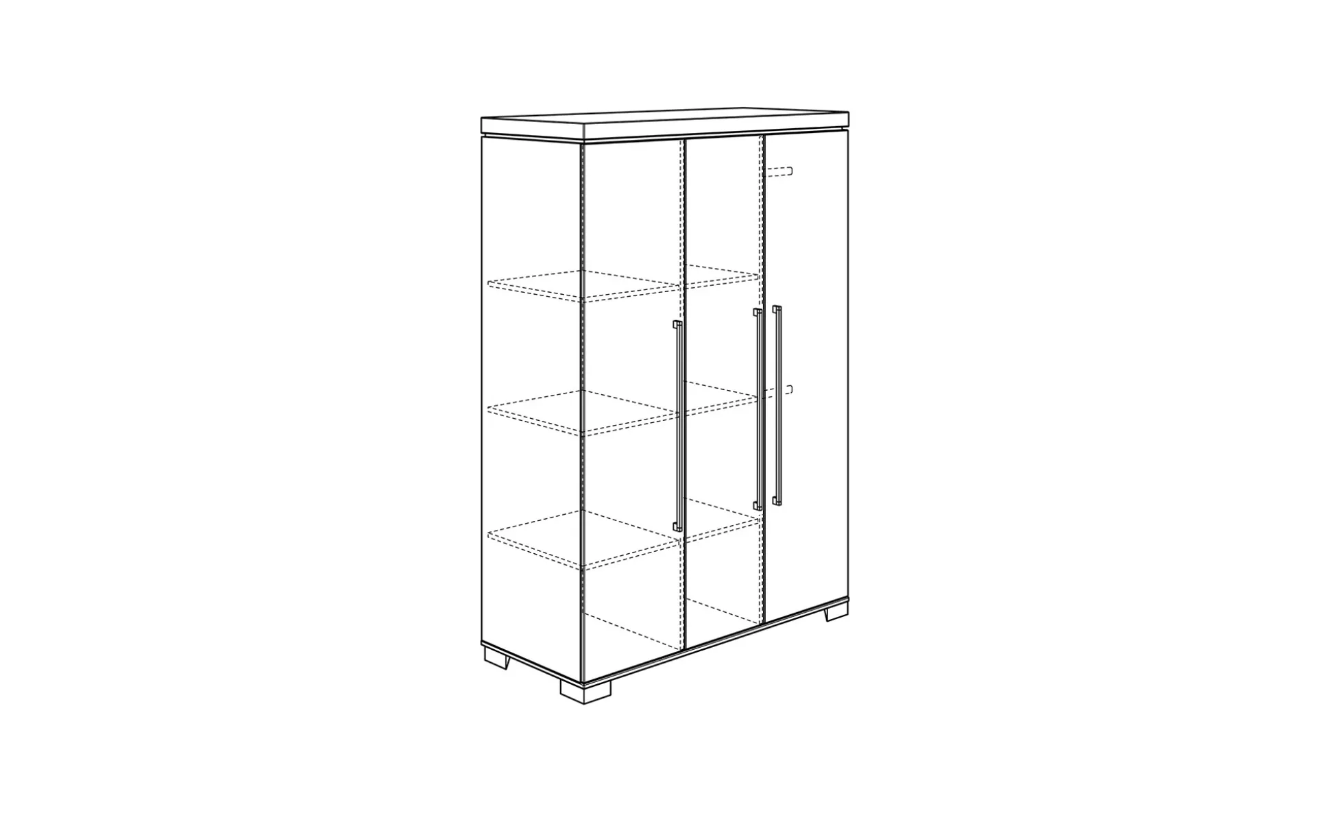 Kleiderschrank Kira