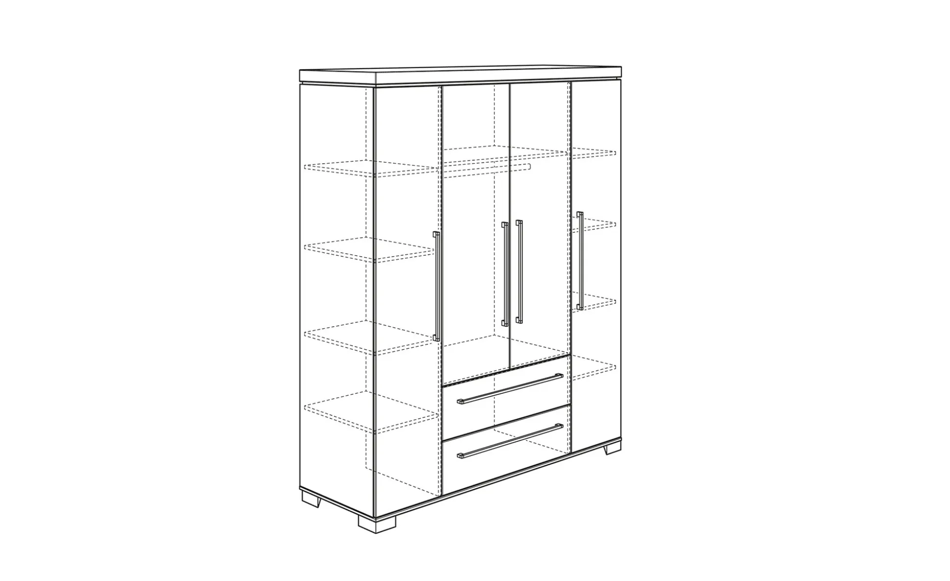Kleiderschrank Kira