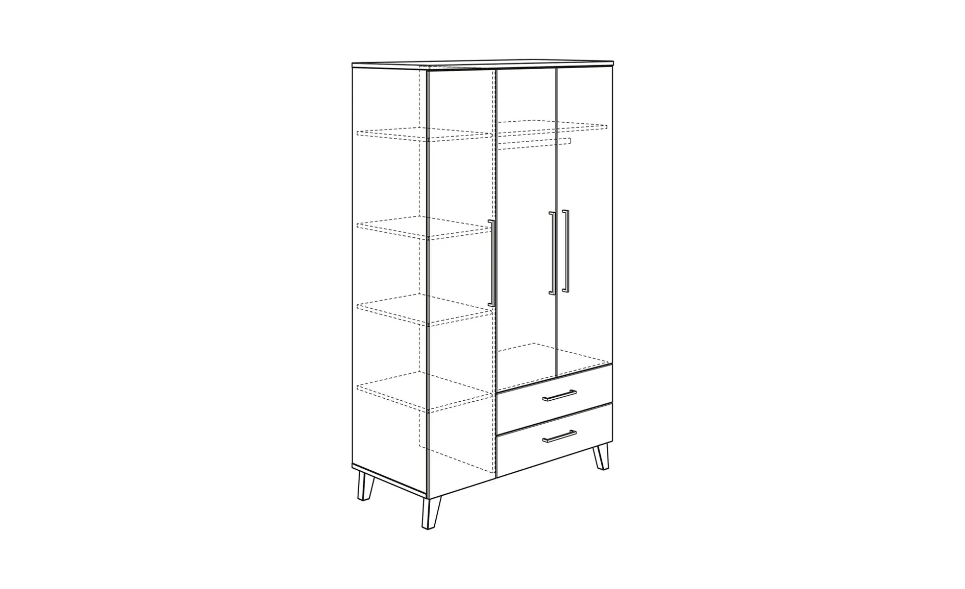 Kleiderschrank Oscar