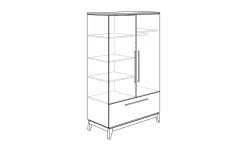 Kleiderschrank Sten