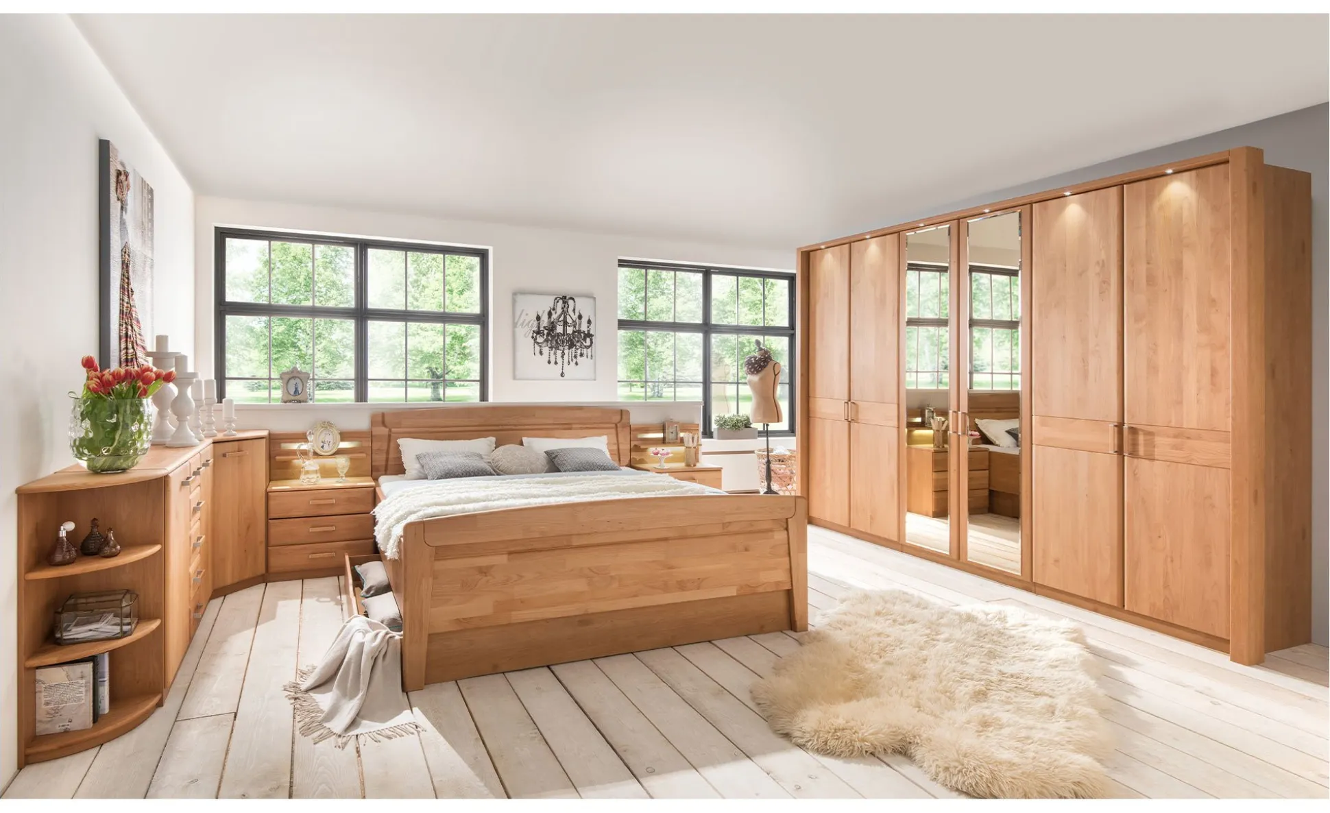 Komfort-Drehtürenschrank Clermont