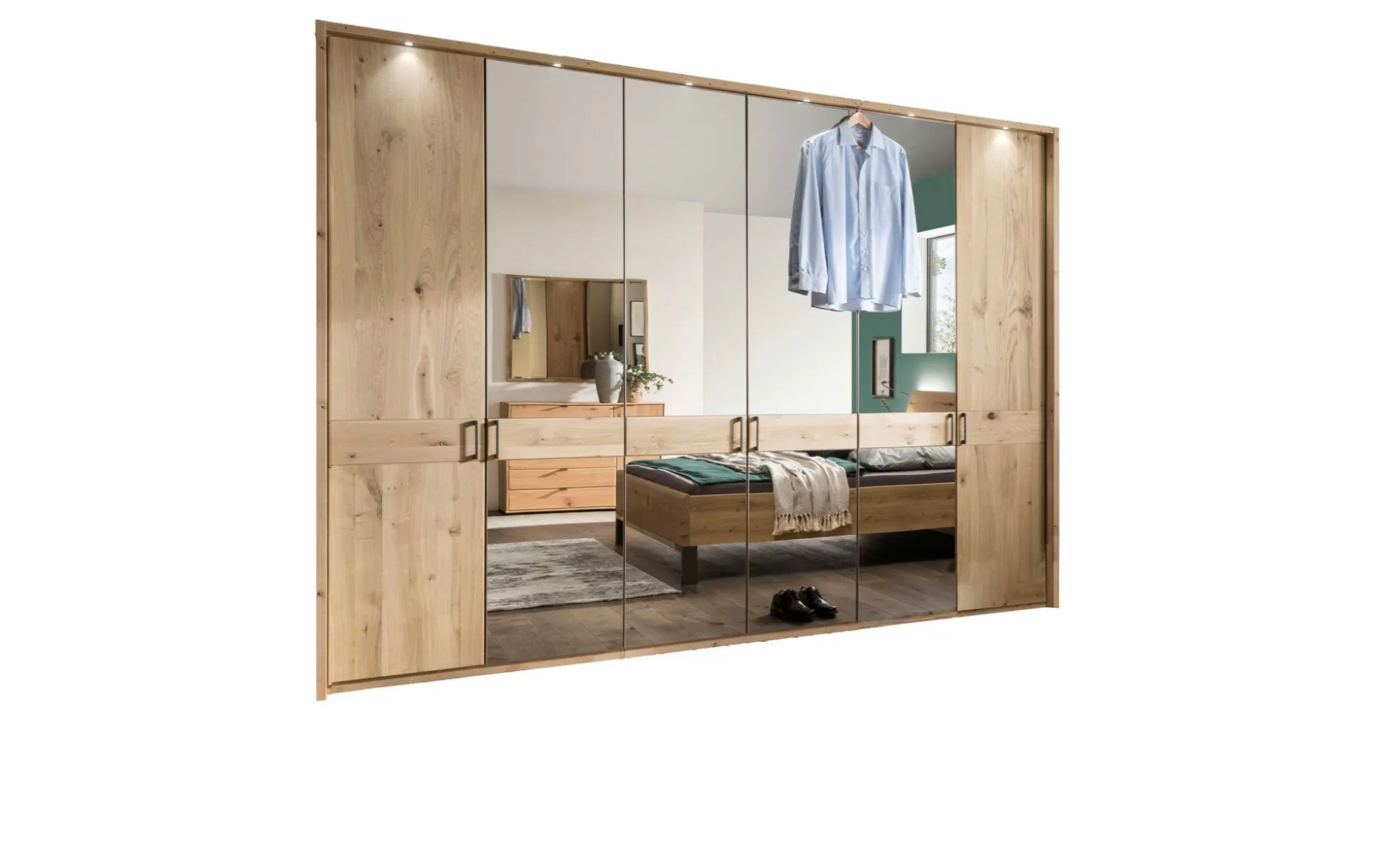Komfort-Drehtürenschrank MONDO NATUR Arezzo
