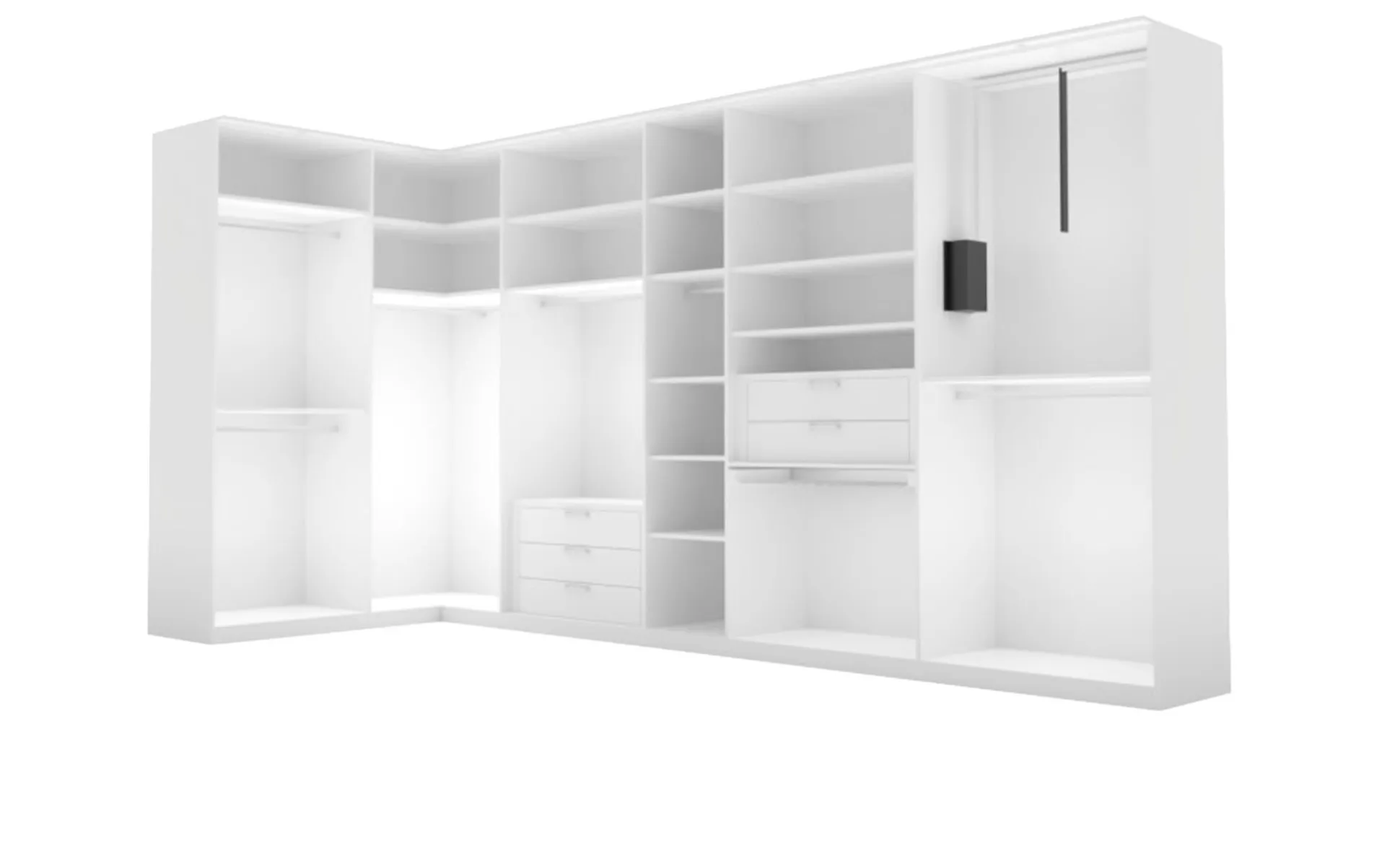 Komfort-Eckschrank MONDO Amado
