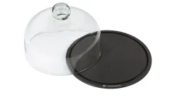 Käseglocke mit Glasdeckel 23 cm