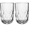 Latte-Macchiatoglas Gocce 2er-Set 280 ml