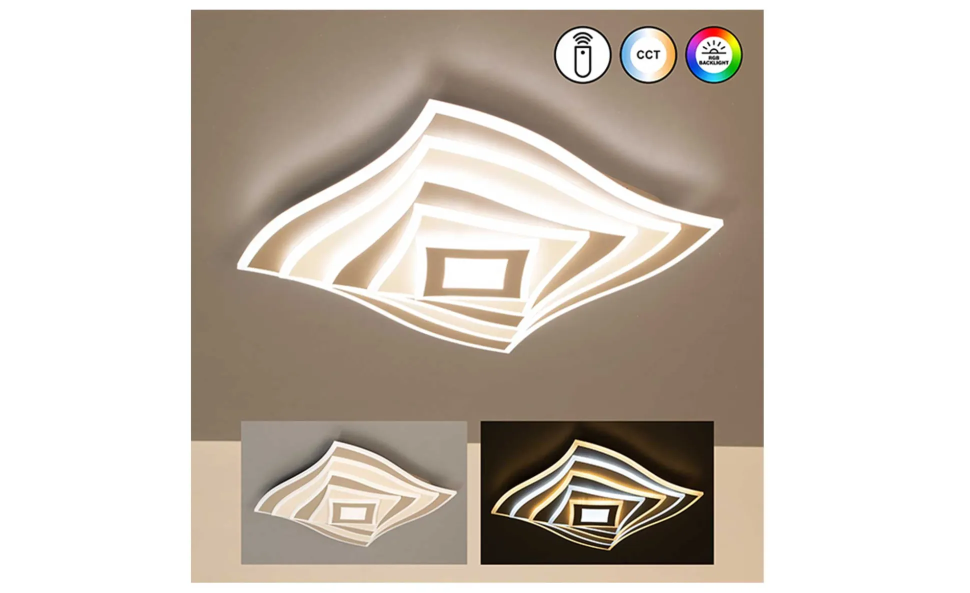 LED-Deckenleuchte Hero 50 cm