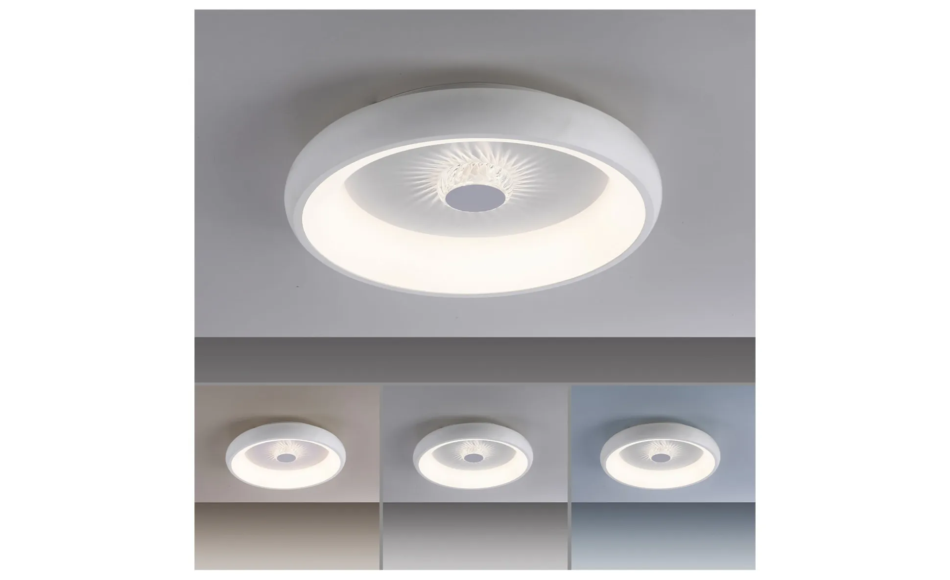 LED-Deckenleuchte Vertigo 46,5 cm