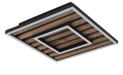 LED-Deckenleuchte Woody 30 cm