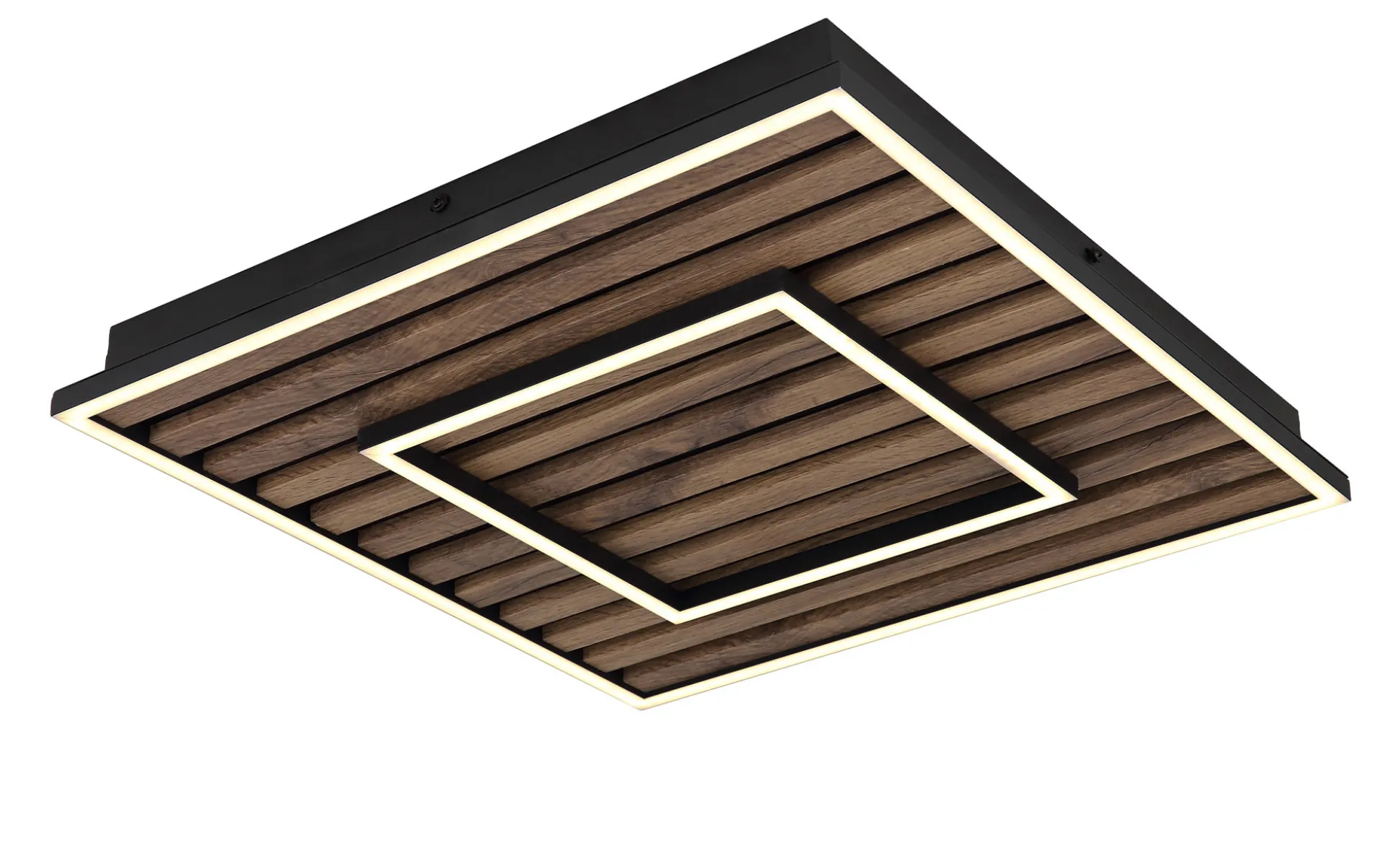 LED-Deckenleuchte Woody 45 cm