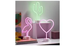 LED-Fun-Leuchte Flamingo 29,5 cm