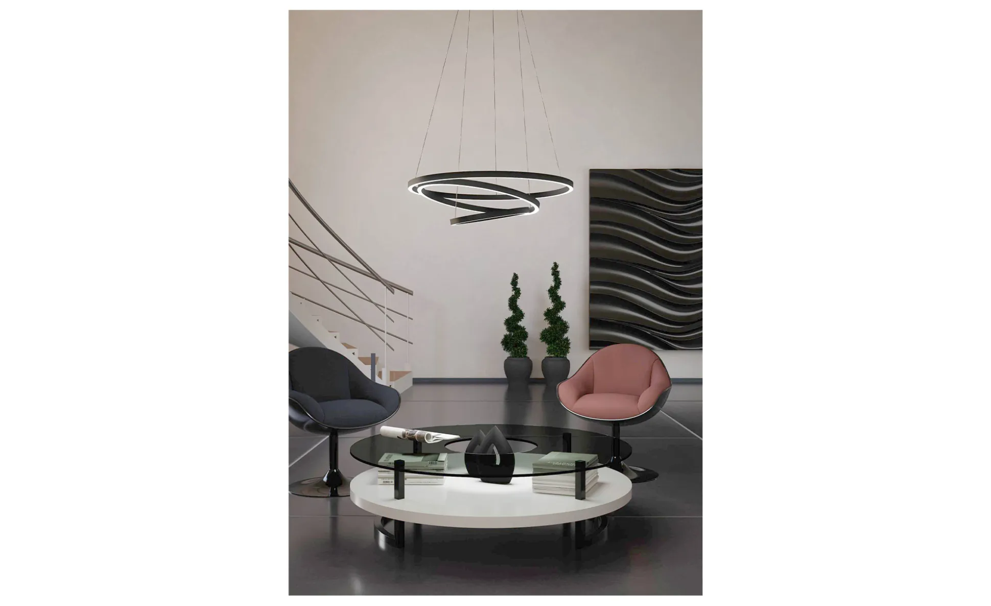 LED-Hängeleuchte Lobinero-Z 110 cm