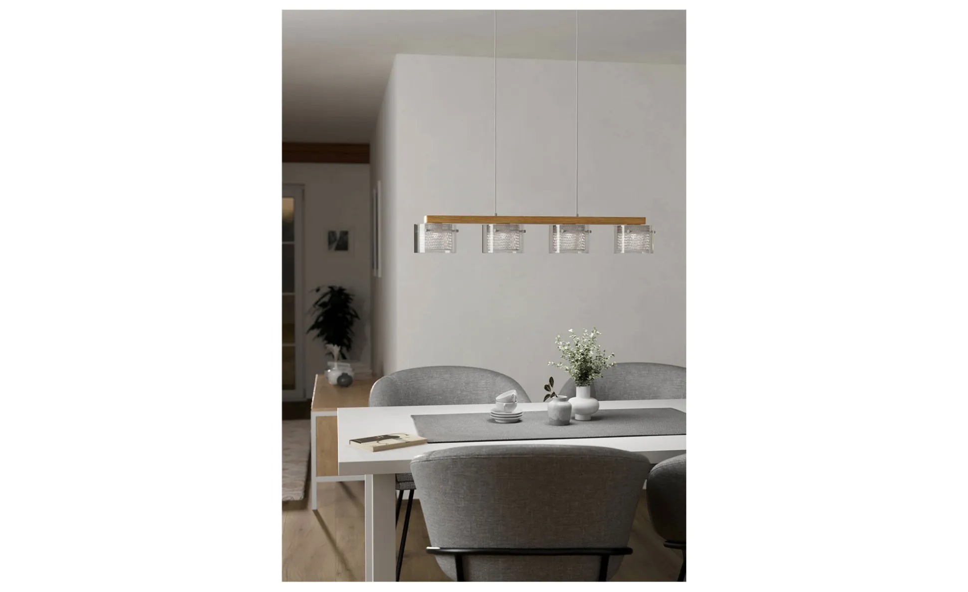 LED-Hängeleuchte Portico-Z 88 cm
