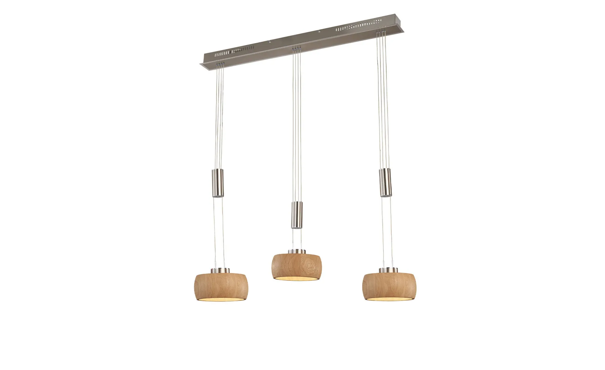 LED-Pendelleuchte Shine-Wood 100 cm