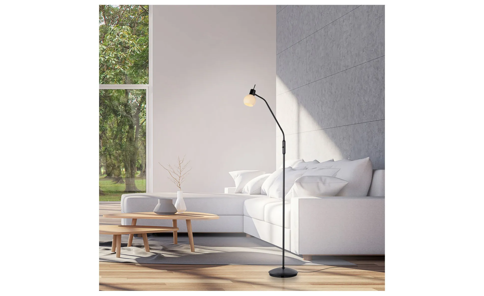 LED-Stehleuchte Loki 162 cm