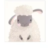 Leinwandbild Little Lamb 30 x 30 cm