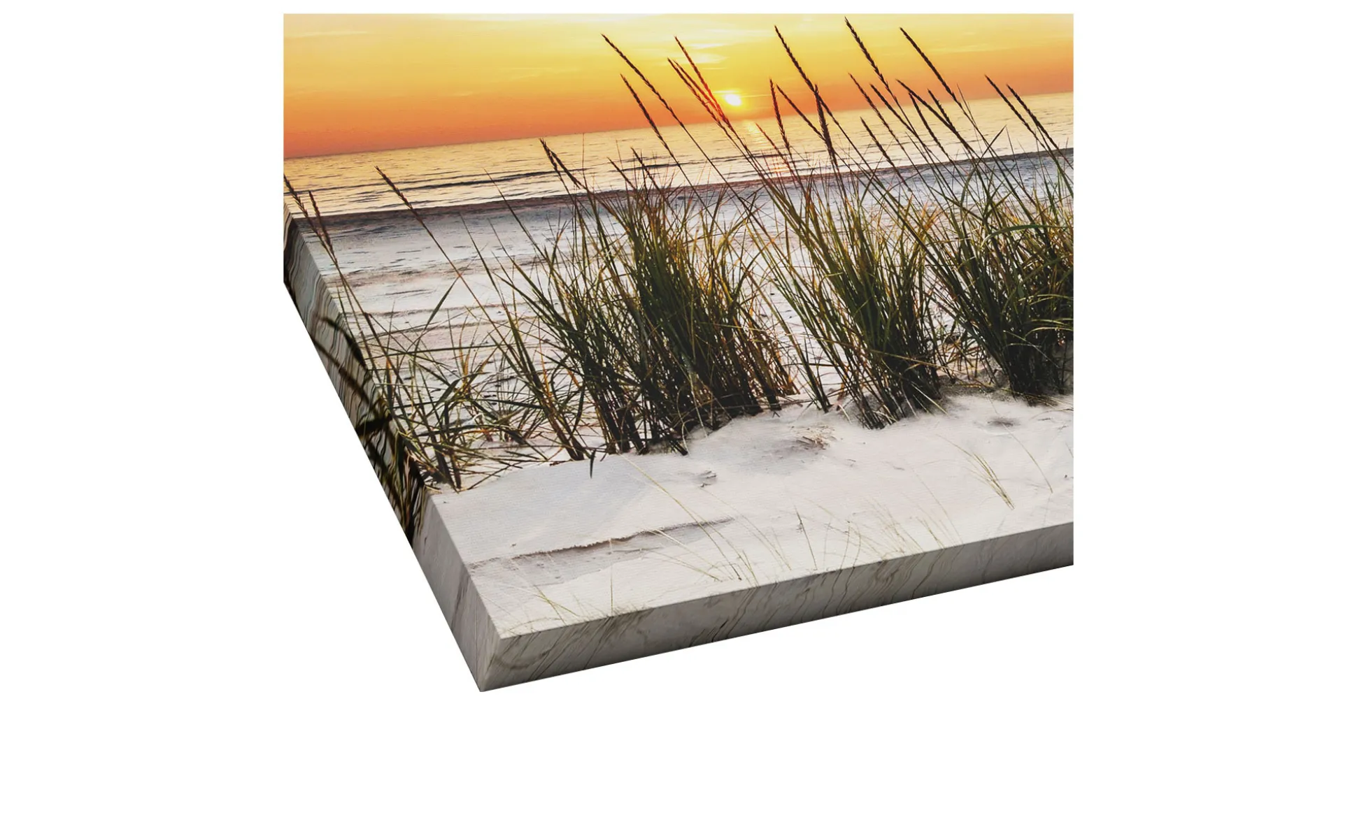 Leinwandbild Lonely Dune 30 x 30 cm