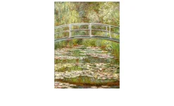 Leinwandbild Monet Bridge 60 x 80 cm