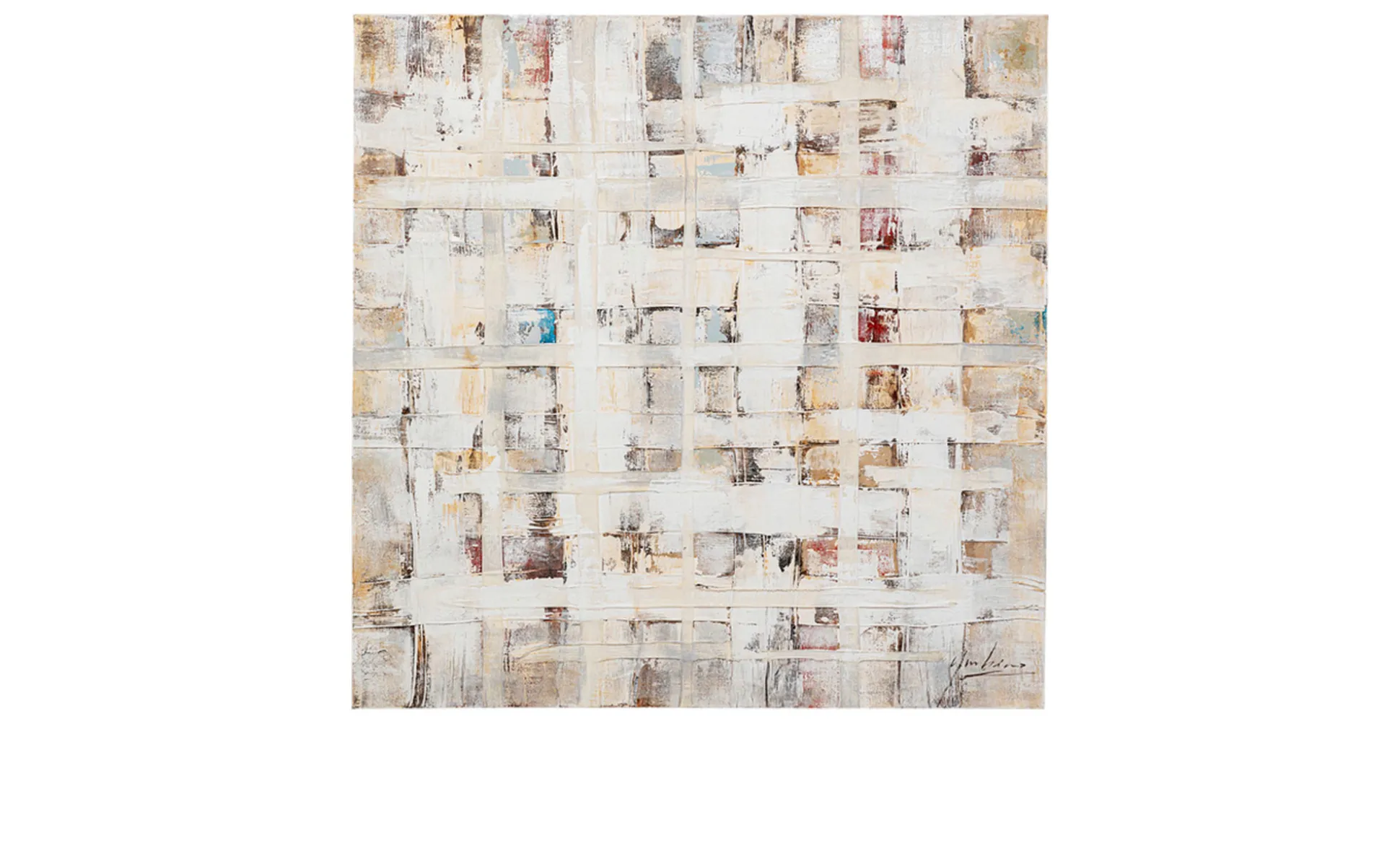 Leinwandbild Treccia 120 x 120 cm