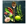 Leinwandbild Vintage Herbage 30 x 30 cm