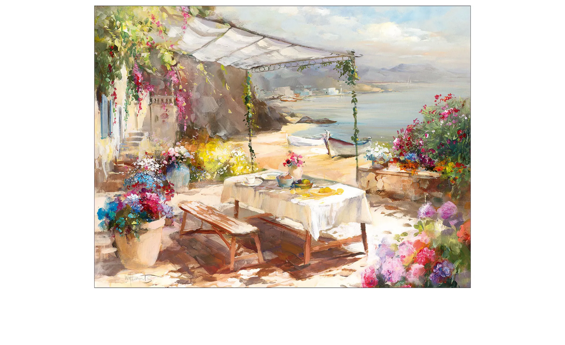 Leinwandbild Whisper Of Summer 84 x 116 cm
