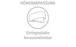 Nackenstützkissen Latex Vario Ergonomic 40 x 80 cm