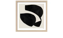 Rahmenbild Abstract Shapes And Lines I 32,5 x 32,5 cm