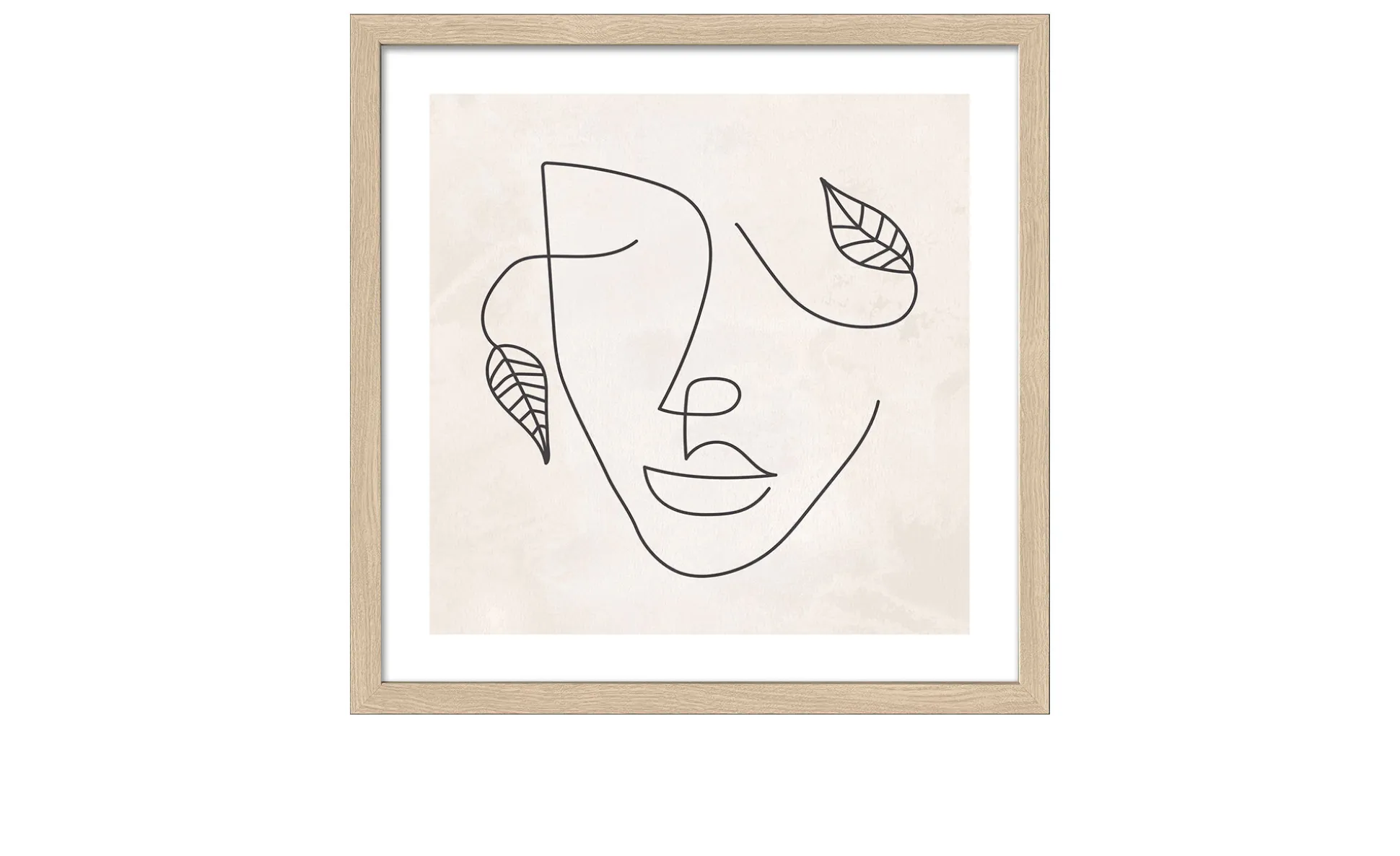 Rahmenbild Boho Style 33 x 33 cm
