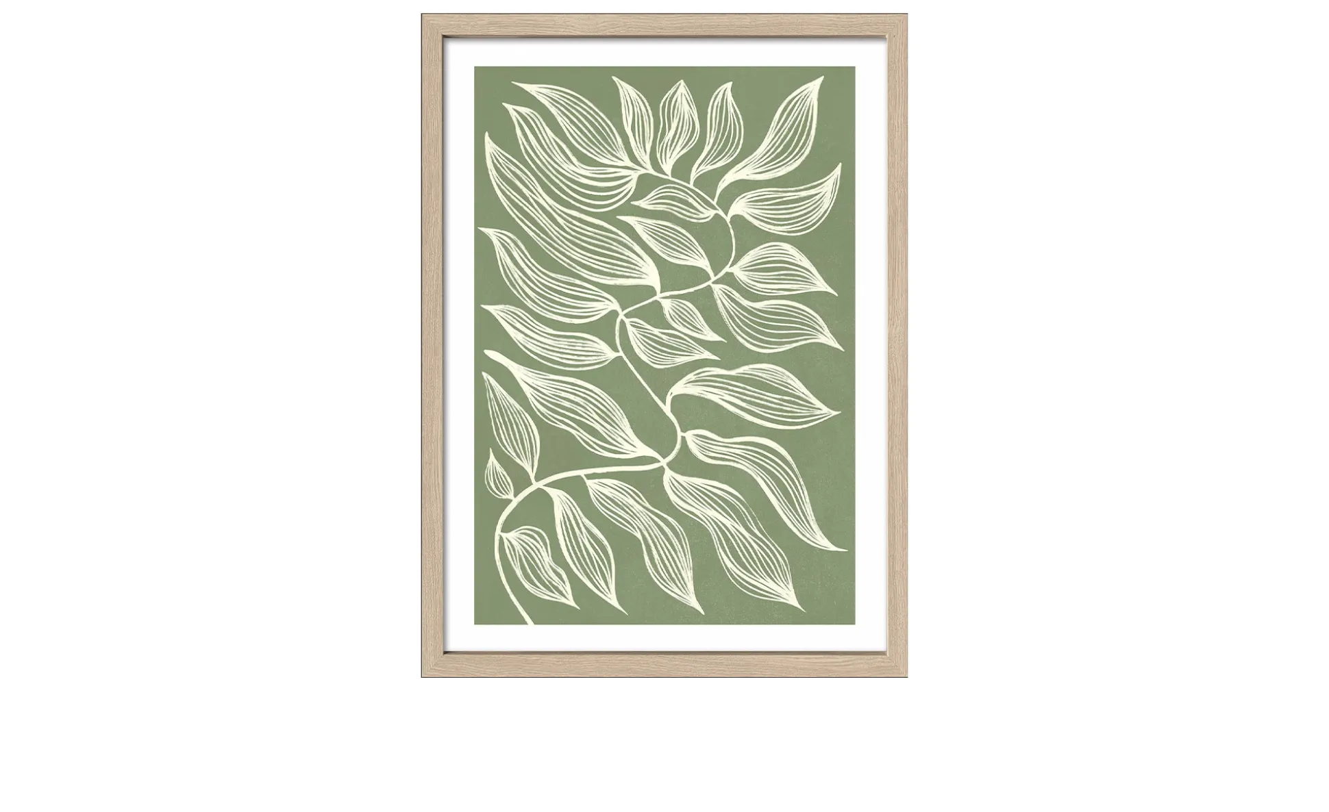 Rahmenbild Botanical Art VII 55 x 75 cm