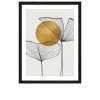 Rahmenbild Leaves in the Sun 33 x 43 cm