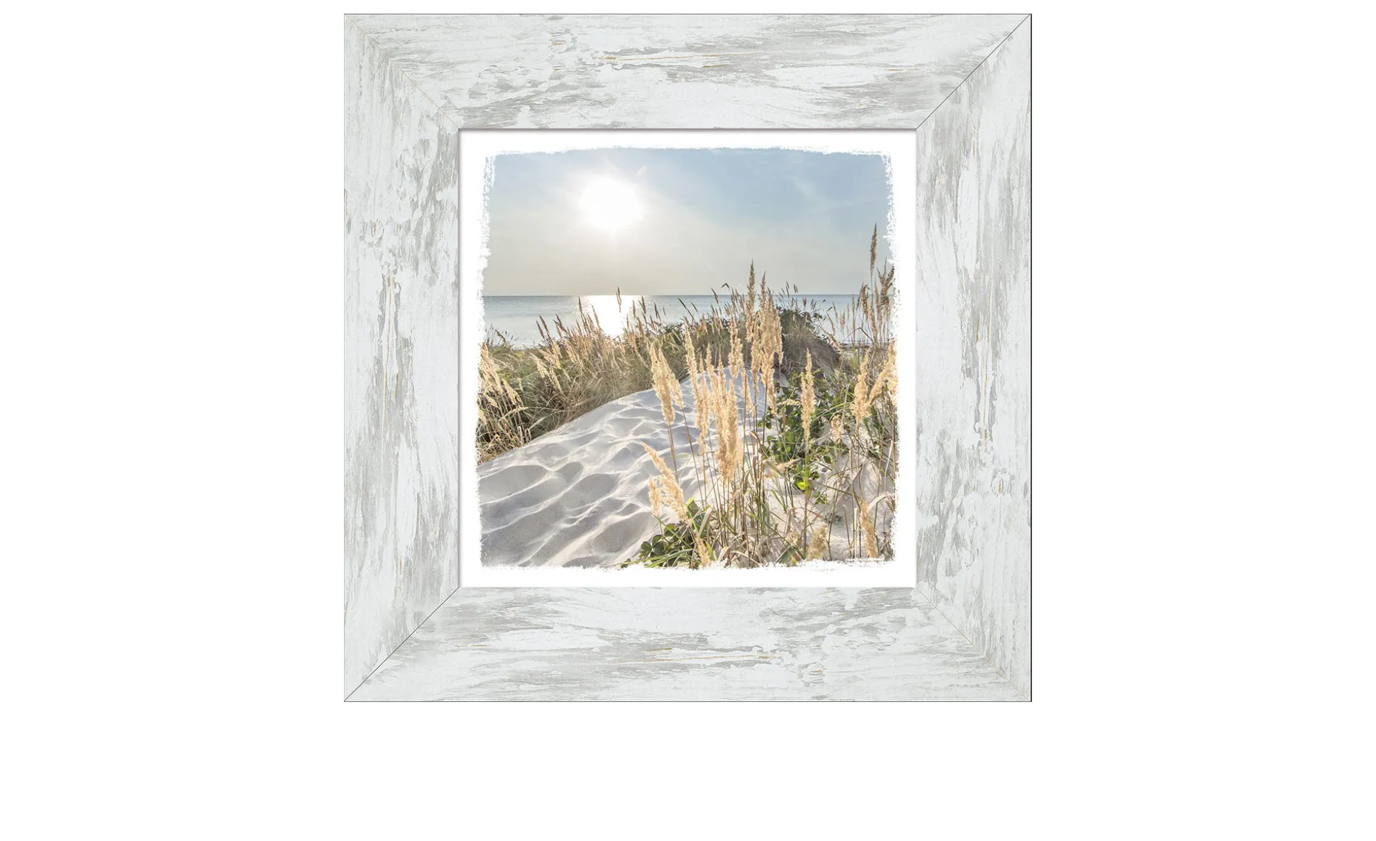 Rahmenbild Look to the Horizon 44 x 44 cm