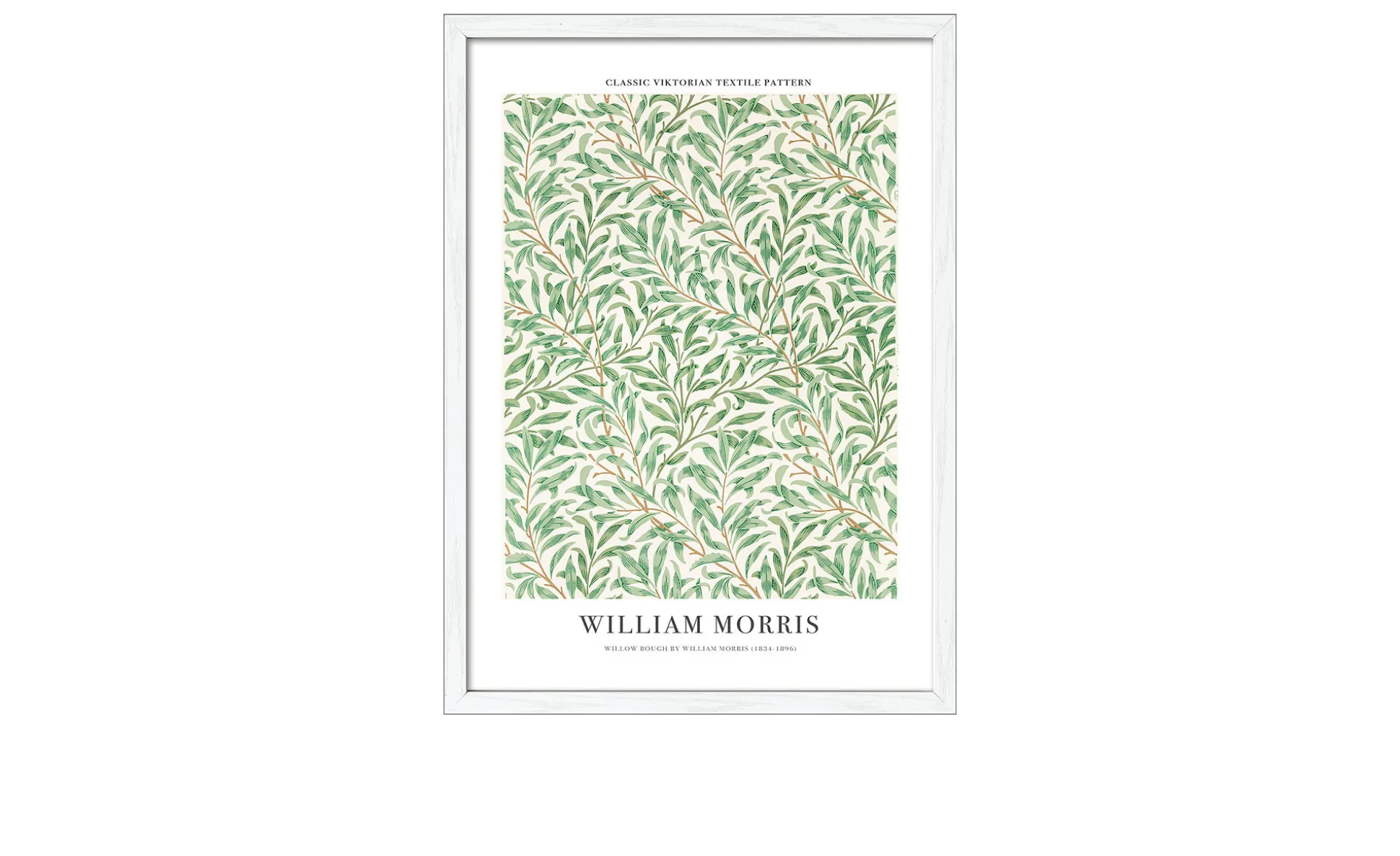 Rahmenbild Morris Willow Bough 55 x 75 cm