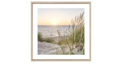 Rahmenbild Nordic Beach Atmosphere 53 x 53 cm