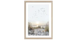 Rahmenbild Nordic Beach Atmosphere 55 x 75 cm