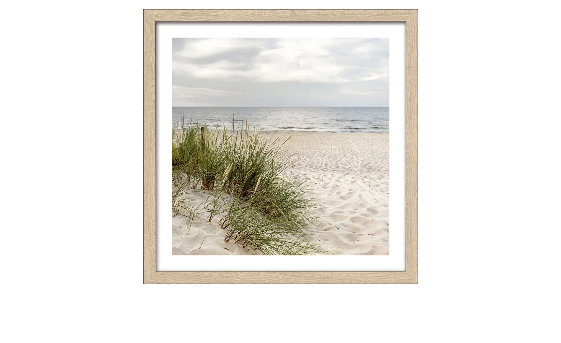 Rahmenbild Nordic Beach Atmosphere 33 x 33 cm