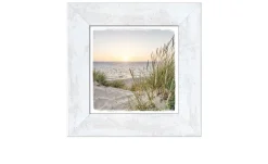 Rahmenbild Nordic Beach Atmosphere 44 x 44 cm