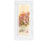 Rahmenbild Retro Bunch of Flowers 44 x 94 cm