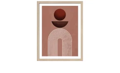 Rahmenbild Shapes of the Earth 33 x 43 cm
