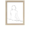 Rahmenbild Sketch of a Woman 33 x 43 cm