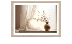 Rahmenbild Still Life At The Window II 55 x 75 cm