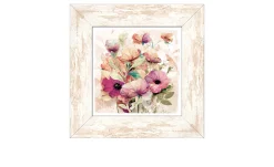 Rahmenbild Watercolor Flowers 30 x 30 cm