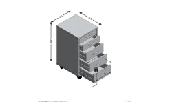 Rollcontainer Fox