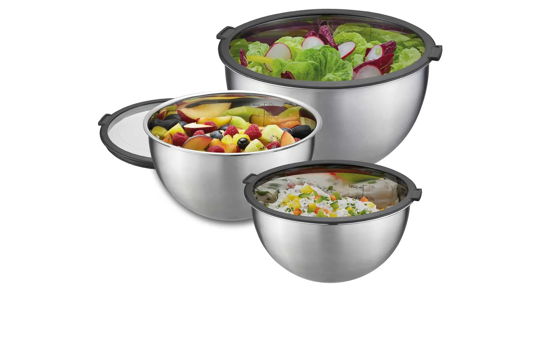 Schüssel-Set Mondi 3 tlg.