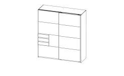 Schwebetürenschrank Berlin Plus