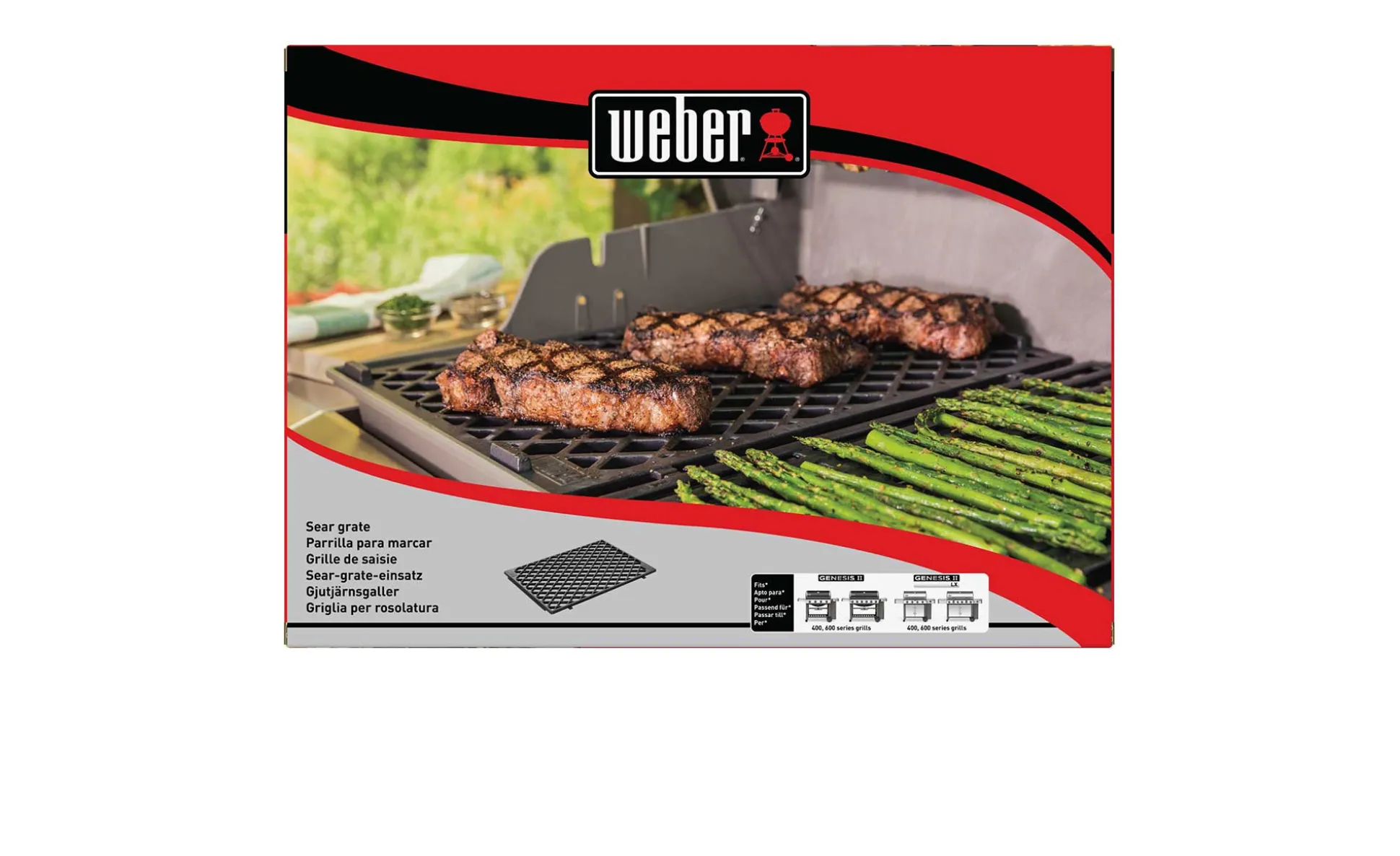 Sear-Grate-Platte für Genesis-Gasgrills