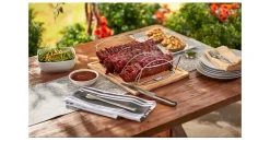 Spare-Rib-Halter & Bratenkorb 2-in-1