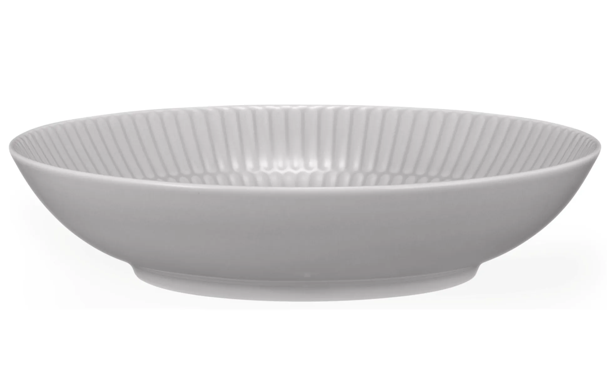 Suppenteller Amina 21 cm Grau
