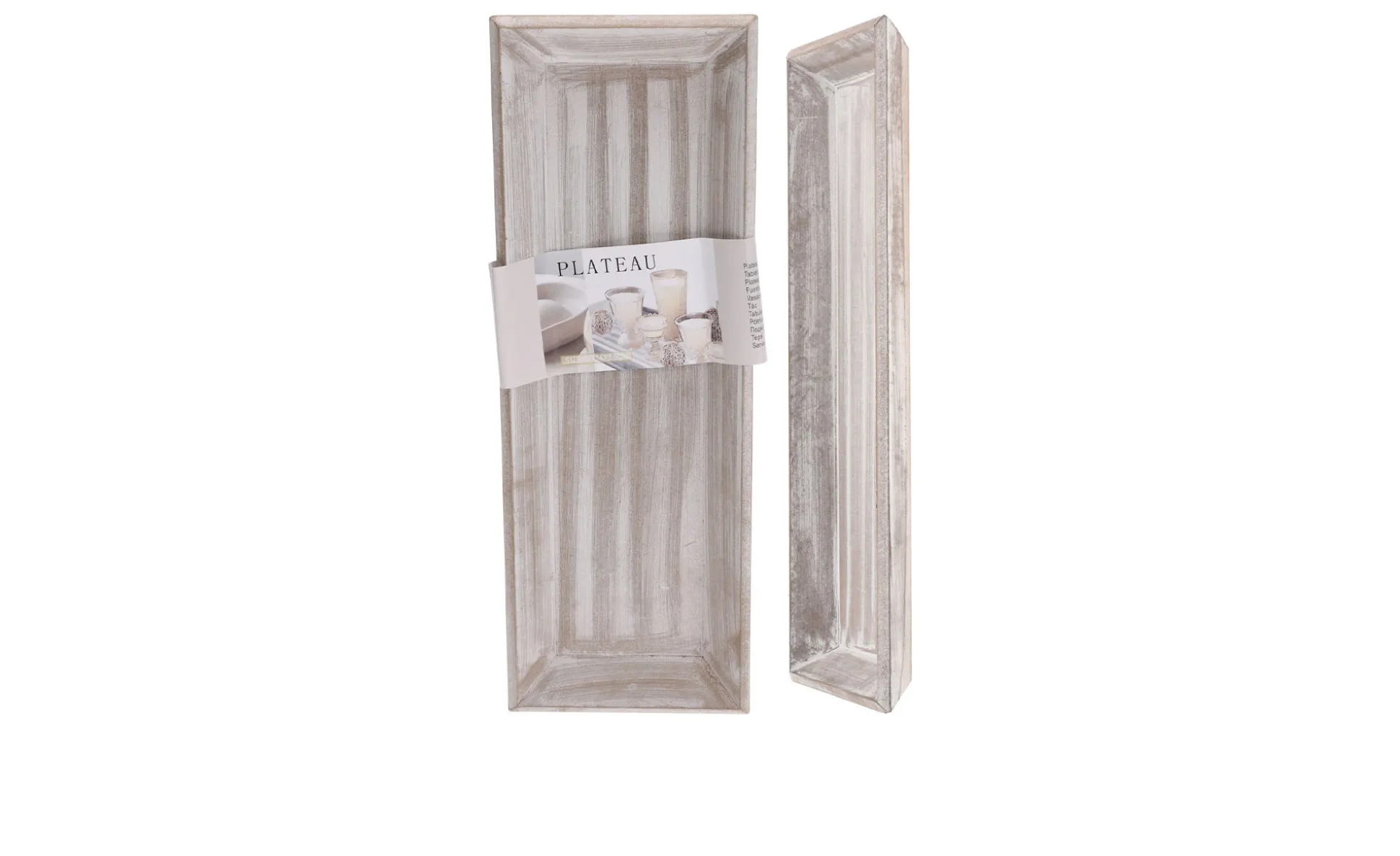 Tablett 40 x 14 cm