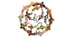 Wandobjekt Fish School 101,5 cm